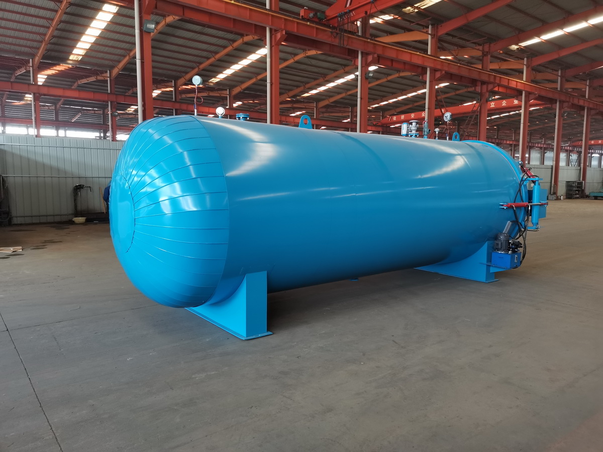 蒸汽直接加熱膠管制品硫化罐
