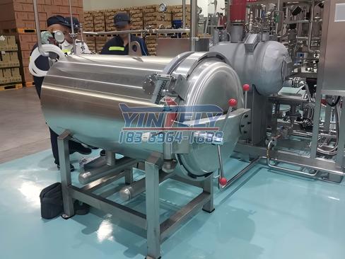 <b>單罐臥式水浴殺菌鍋</b>