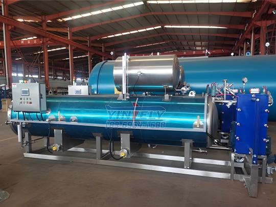 <b>全自動(dòng)PLC噴淋式臥式殺菌鍋</b>